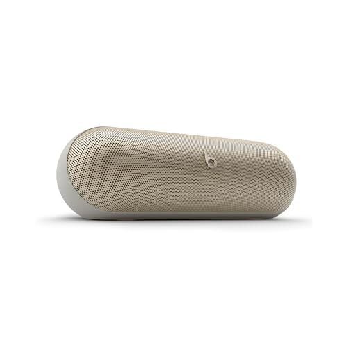 Beats Pill - Haut-parleur Bluetooth et chargeur sans fil portable via USB-C - Autonomie jusqu'à 24 heures, résistant à l'eau IP67, compatible Apple et Android, microphone intégré - Campagne Gold