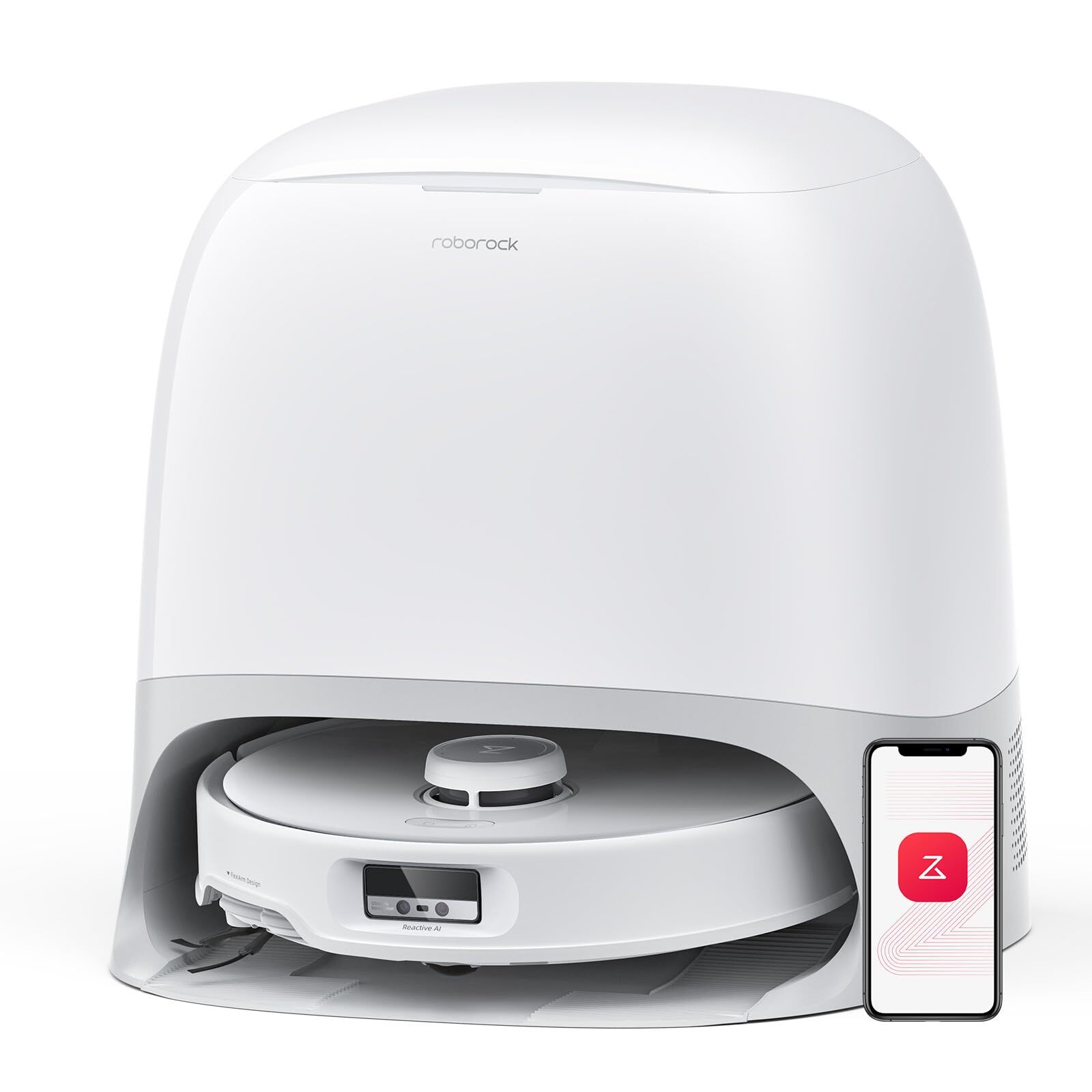 Robot aspirateur et vadrouille Roborock QRevo Curv