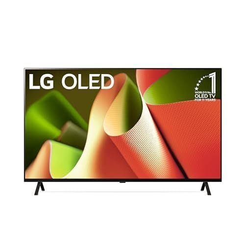 LG Smart TV OLED série B4 de classe 55 pouces, écran plat avec processeur 4K, télécommande magique, alimentée par l'IA et Alexa intégrée (OLED55B4PUA, 2024)