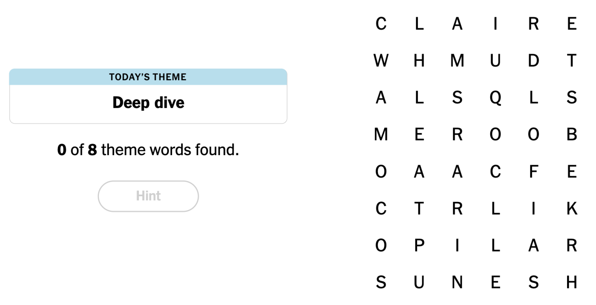 NYT Strands Board pour le 15 juin 2024: Deep Dive.