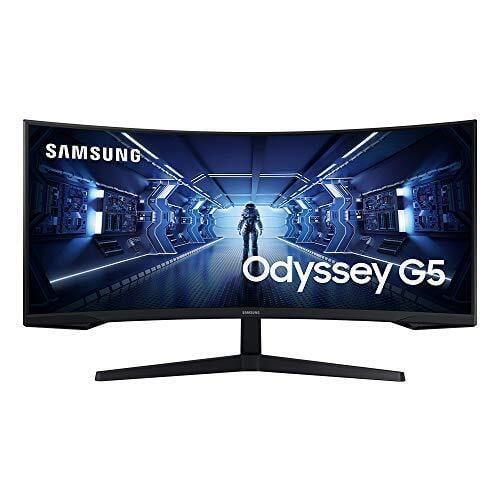 Samsung 34 pouces Odyssey G5 Monitor de jeu ultra-large