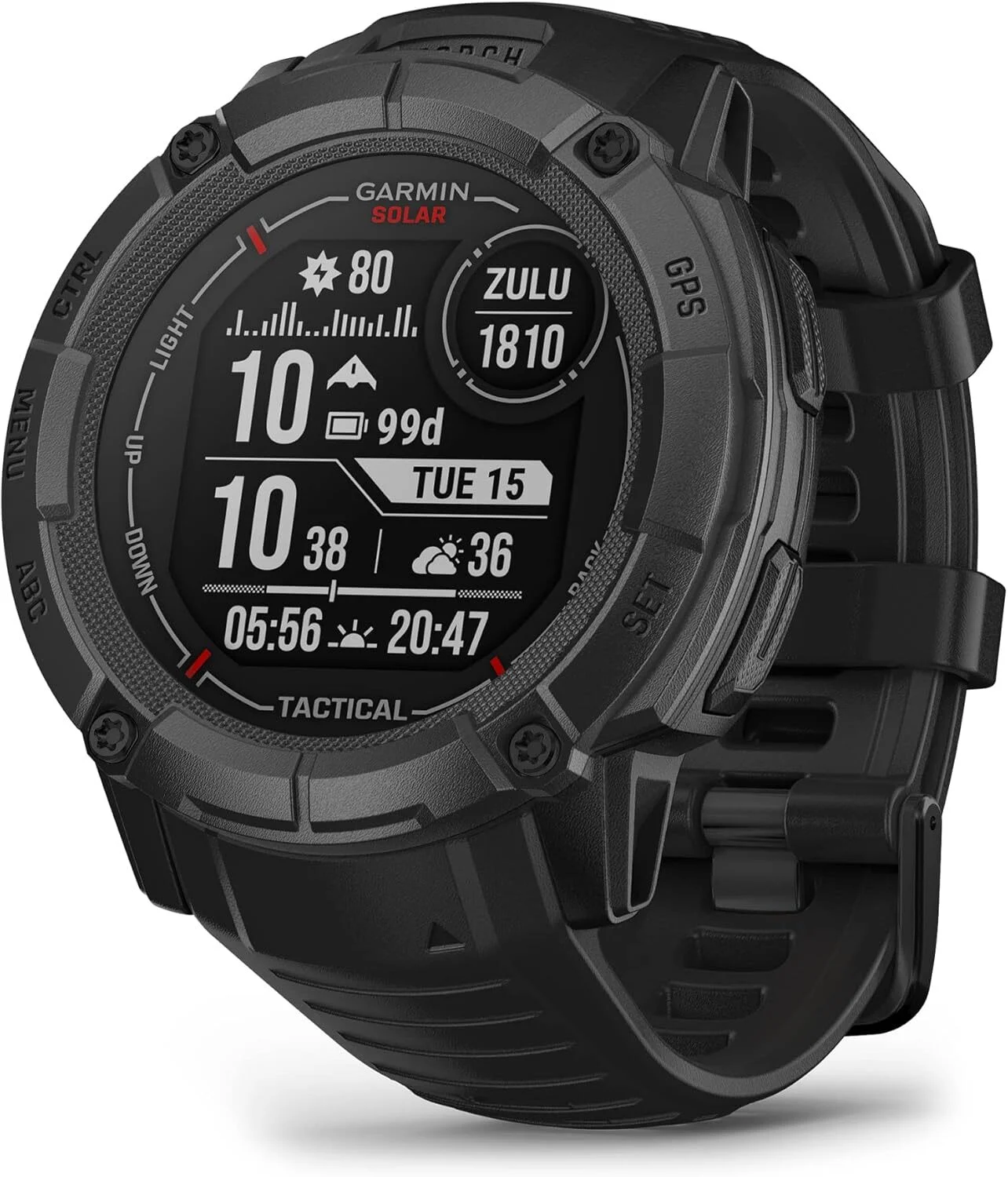 Montre tactique Garmin Instinct Solar 2X