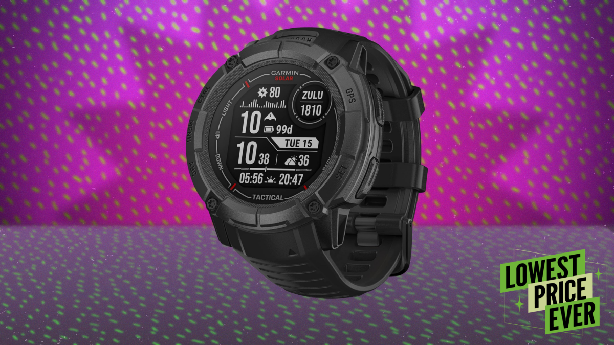 Cette montre Garmin à énergie solaire est actuellement à 200 $ de réduction