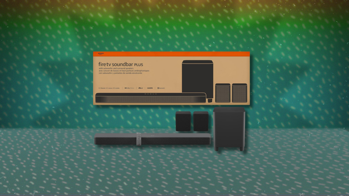 Ce système de son surround Amazon Fire TV coûte actuellement près de 200 $ de réduction