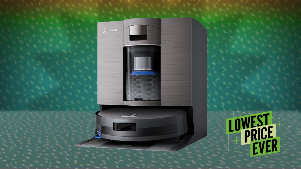 Ce combo robot aspirateur/vadrouille Ecovacs est à 40 % de réduction en ce moment