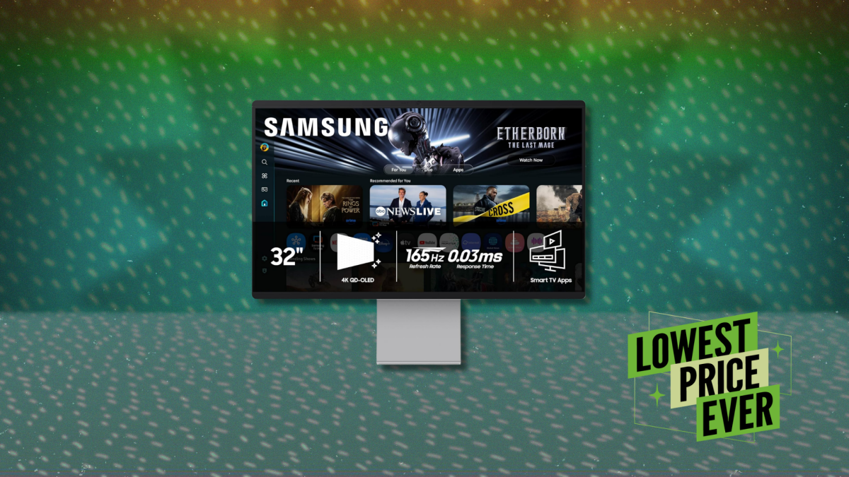 Ce moniteur intelligent Samsung est à 300 $ de réduction en ce moment