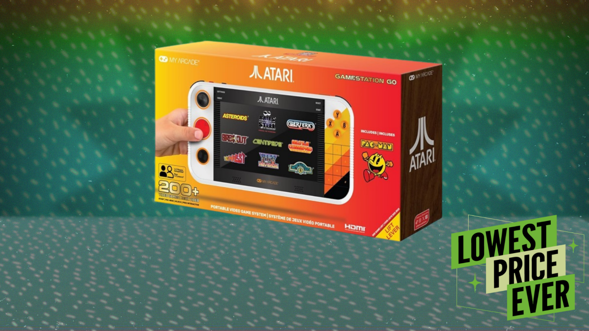 Cette console Atari portable est livrée avec 200 jeux à l'ancienne et à 50 $ de réduction