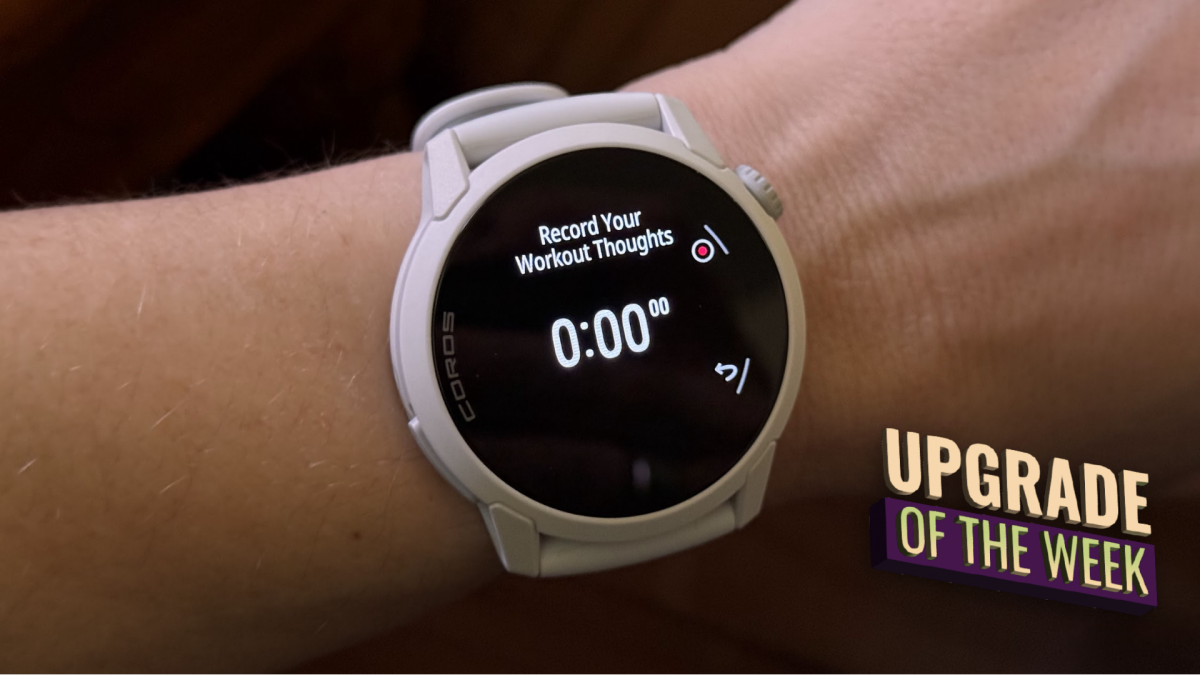 Le journal d'entraînement vocal sur ma montre Coros a amélioré mes entraînements