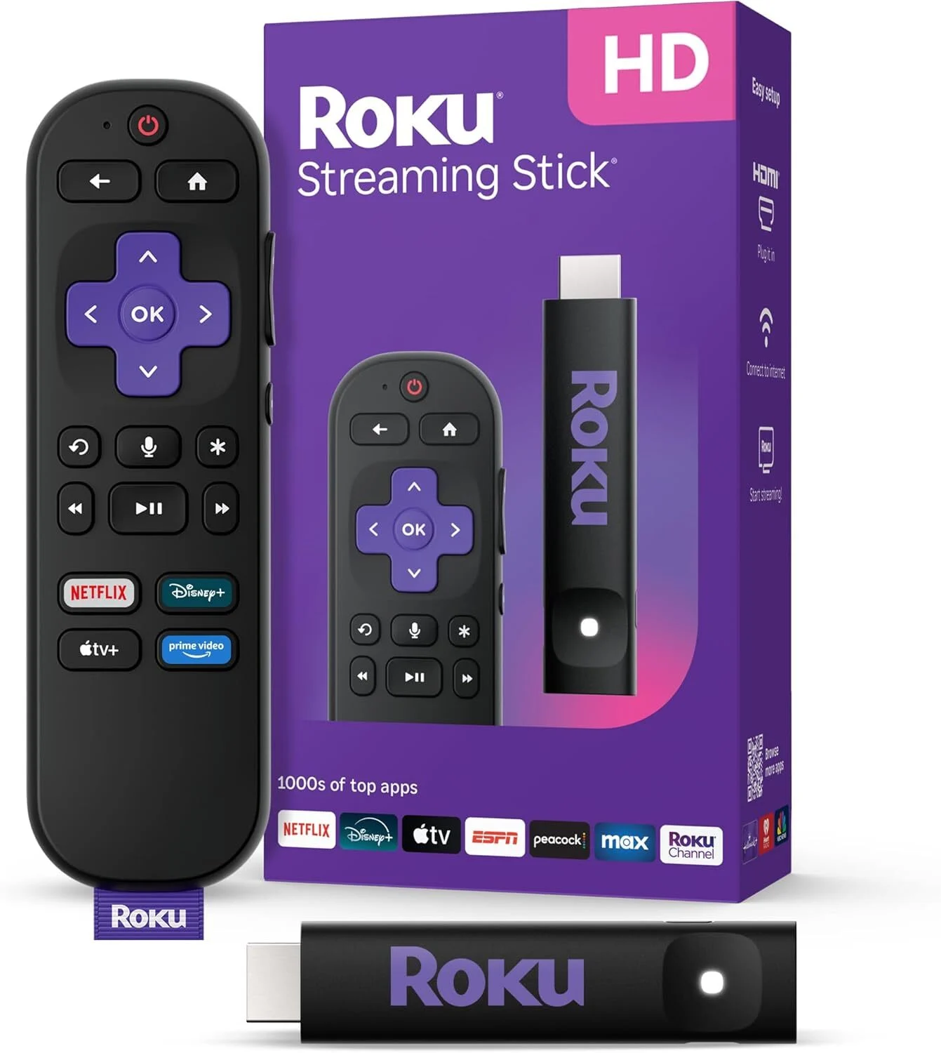 Clé de streaming Roku HD