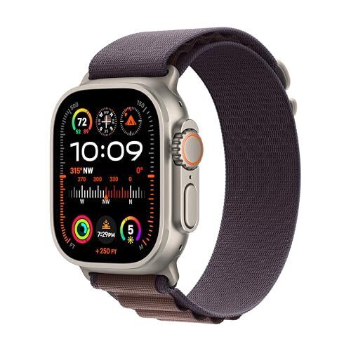 Montre intelligente Apple Watch Ultra 2 GPS + Cellular 49 mm (boucle alpine indigo, petite)