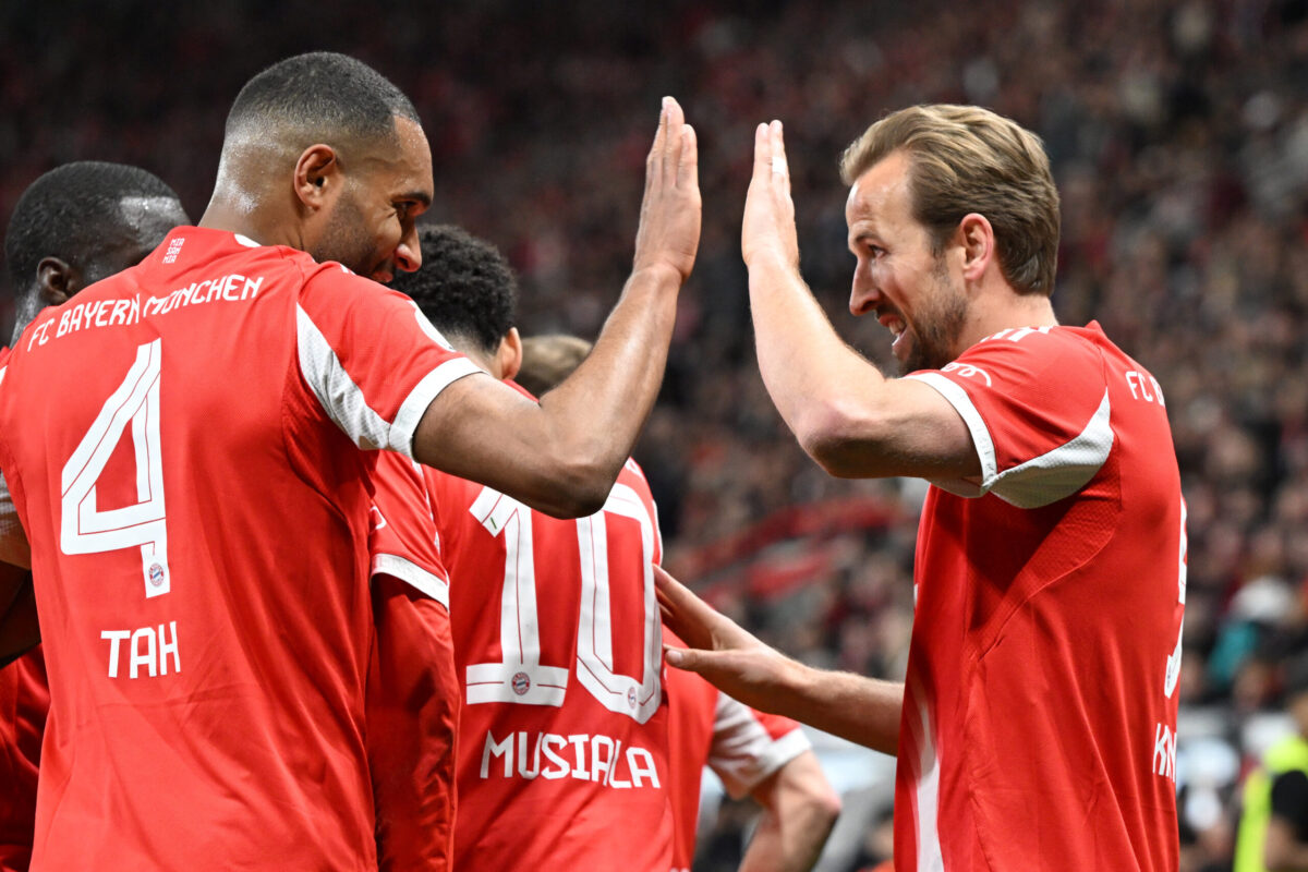 Le Bayern après sa victoire 2-0 à Leverkusen en finale de la Coupe