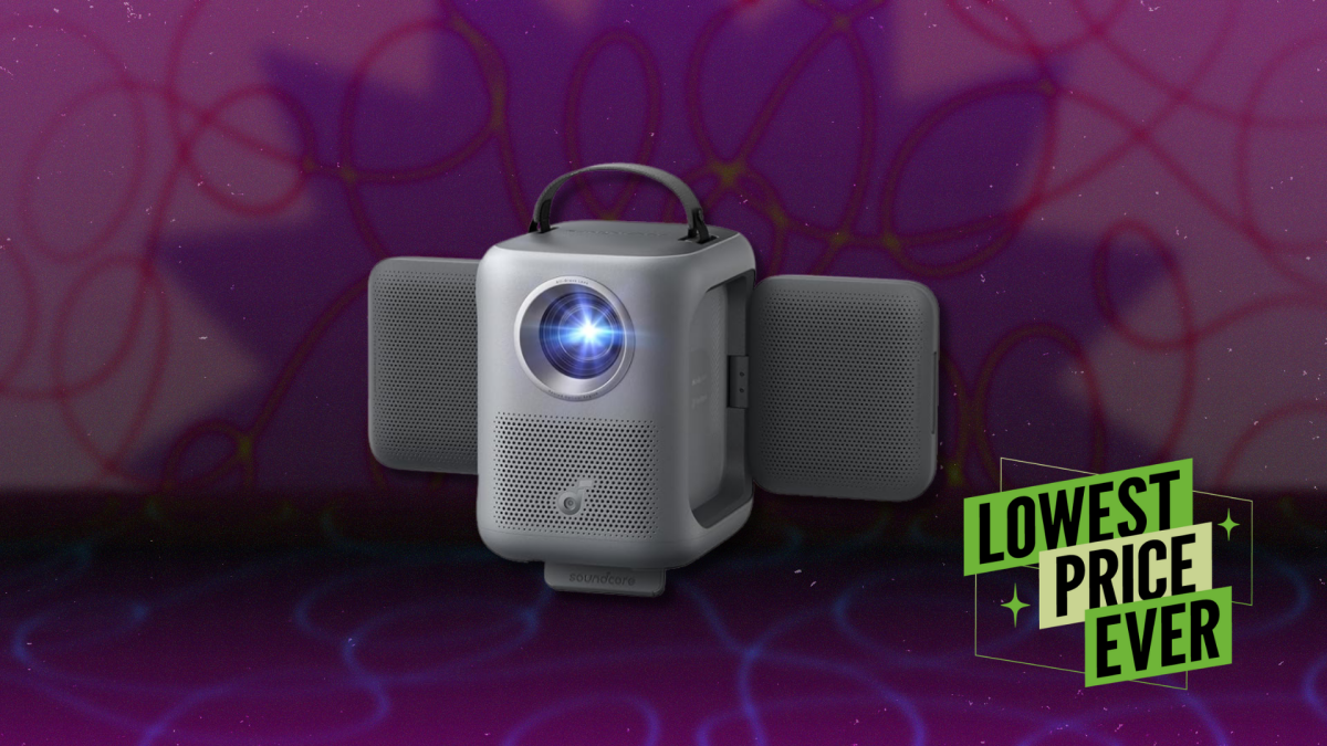 Ce projecteur portable Anker avec Google TV est actuellement à plus de 70 $ de réduction