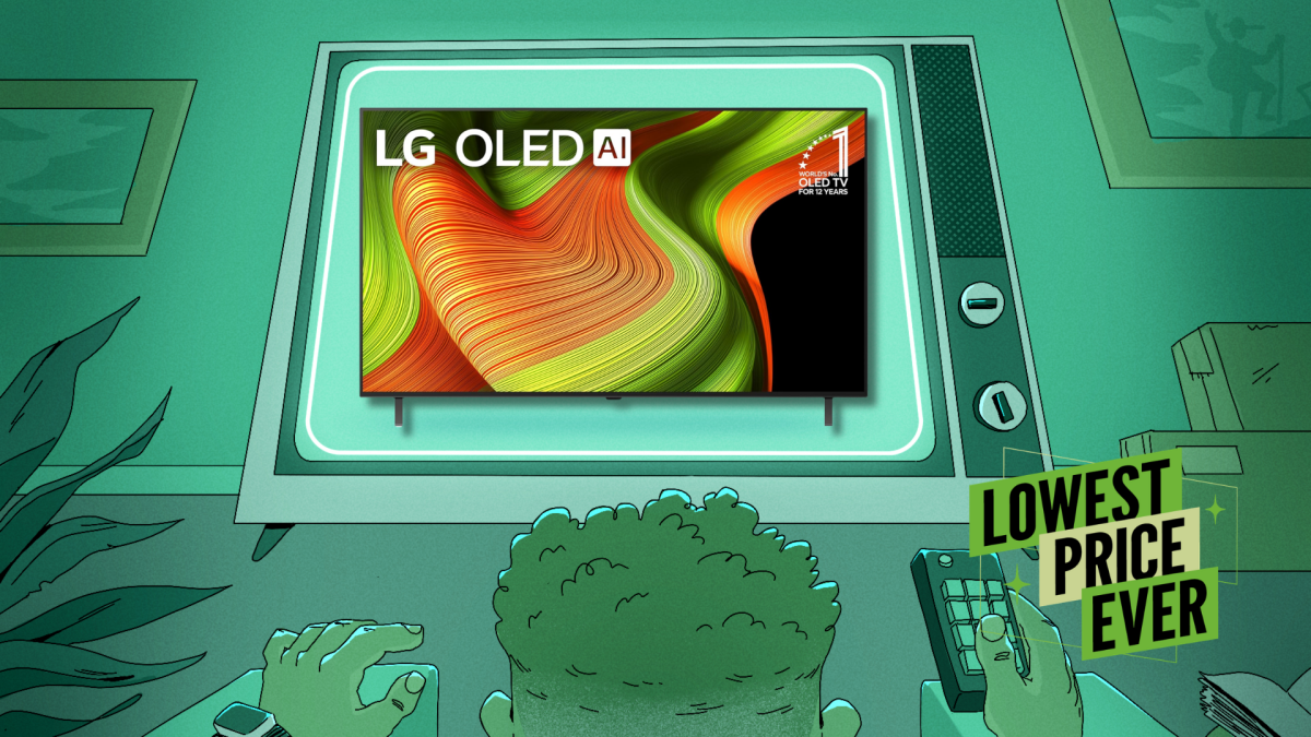 Ce téléviseur LG OLED de 55 pouces est actuellement à moitié prix