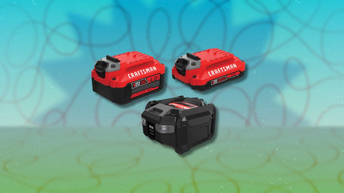 Ce kit de batterie Craftsman est livré avec un outil gratuit d'une valeur allant jusqu'à 139 $