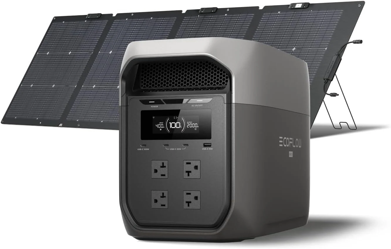 Générateur portatif EcoFlow Delta 3 Max Plus