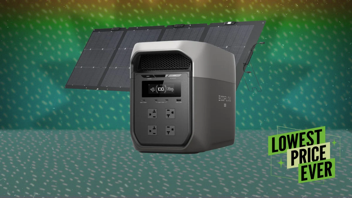Ce générateur portable EcoFlow est actuellement à plus de 400 $ de réduction