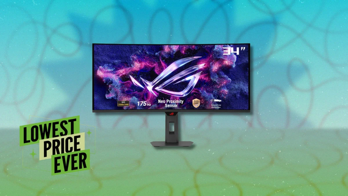 Ce moniteur Asus QD-OLED de 34 pouces est à 300 $ de réduction en ce moment