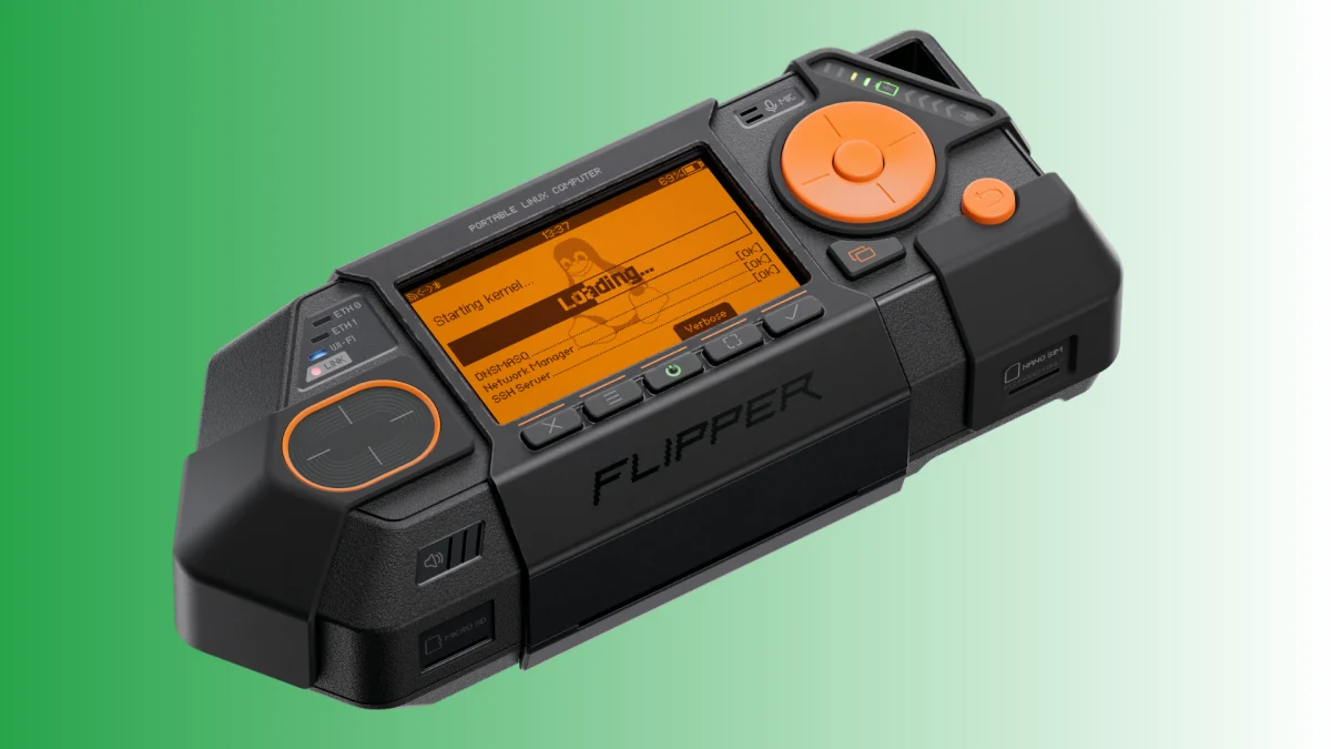 Ce nouvel appareil Flipper est comme un PC Linux de poche