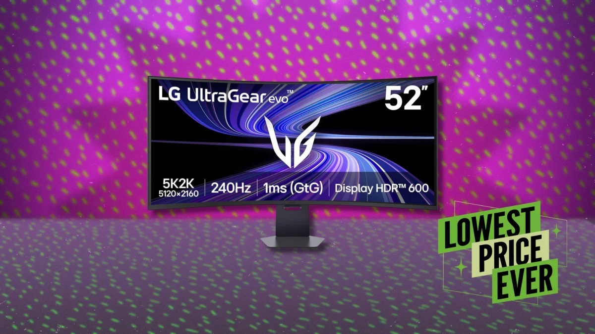 Cet énorme moniteur de jeu incurvé LG est à 300 $ de réduction en ce moment