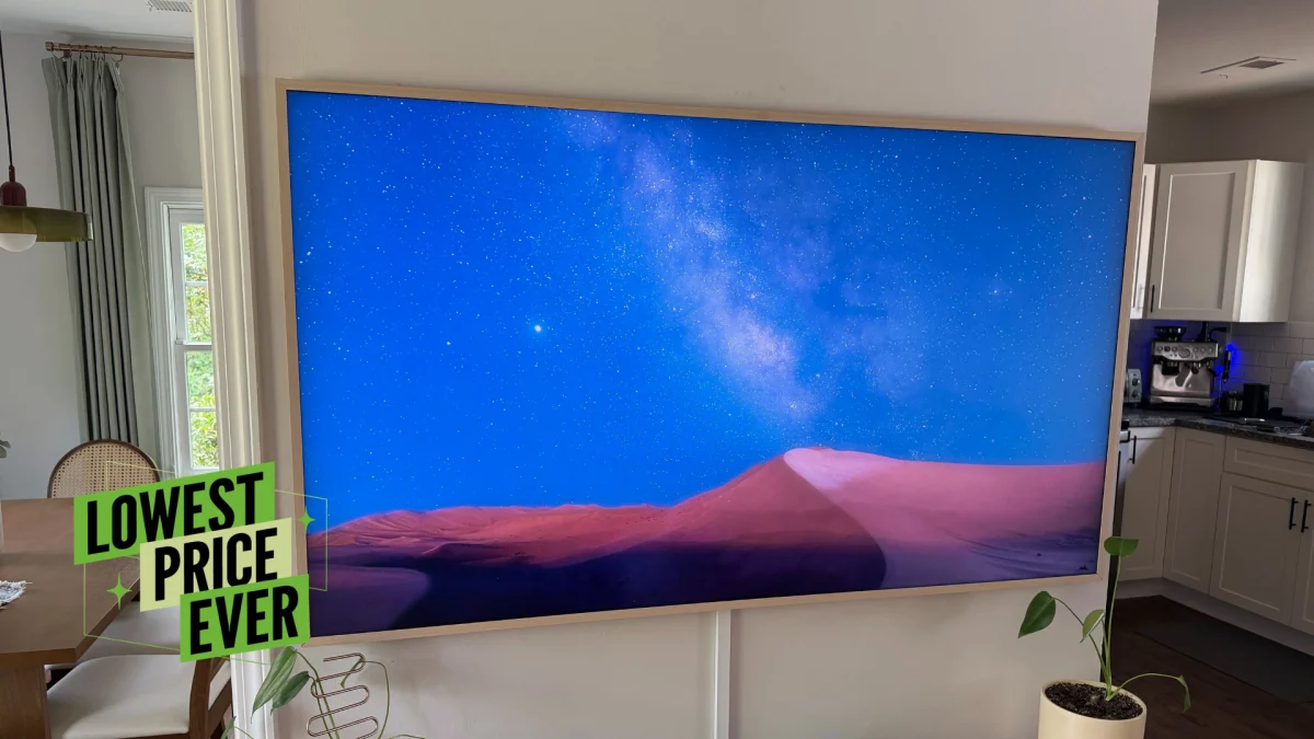 Cette alternative massive de 85 pouces au téléviseur « The Frame » est à 40 % de réduction en ce moment