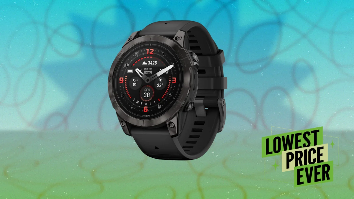 La montre intelligente Garmin Epix Pro est à moitié prix en ce moment