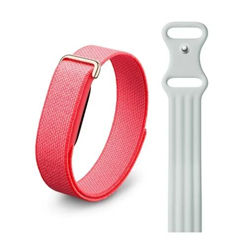 Google Fitbit Air - Ensemble de bandes actives Berry avec grand brouillard