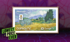 Le Hisense CanvasTV est une excellente alternative au « The Frame » de Samsung, et il est maintenant à 500 $ de réduction