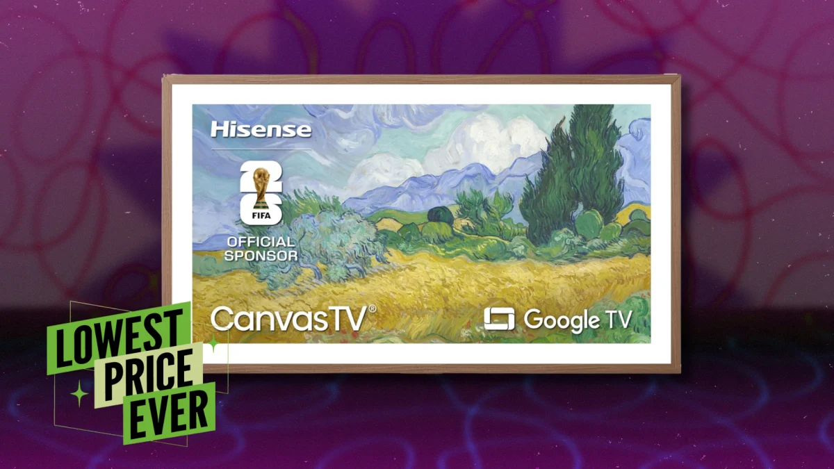 Le Hisense CanvasTV est une excellente alternative au « The Frame » de Samsung, et il est maintenant à 500 $ de réduction