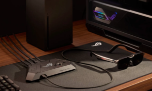 Vous pouvez désormais précommander les lunettes AR de jeu R1 de XReal (avec le ROG Control Deck)
