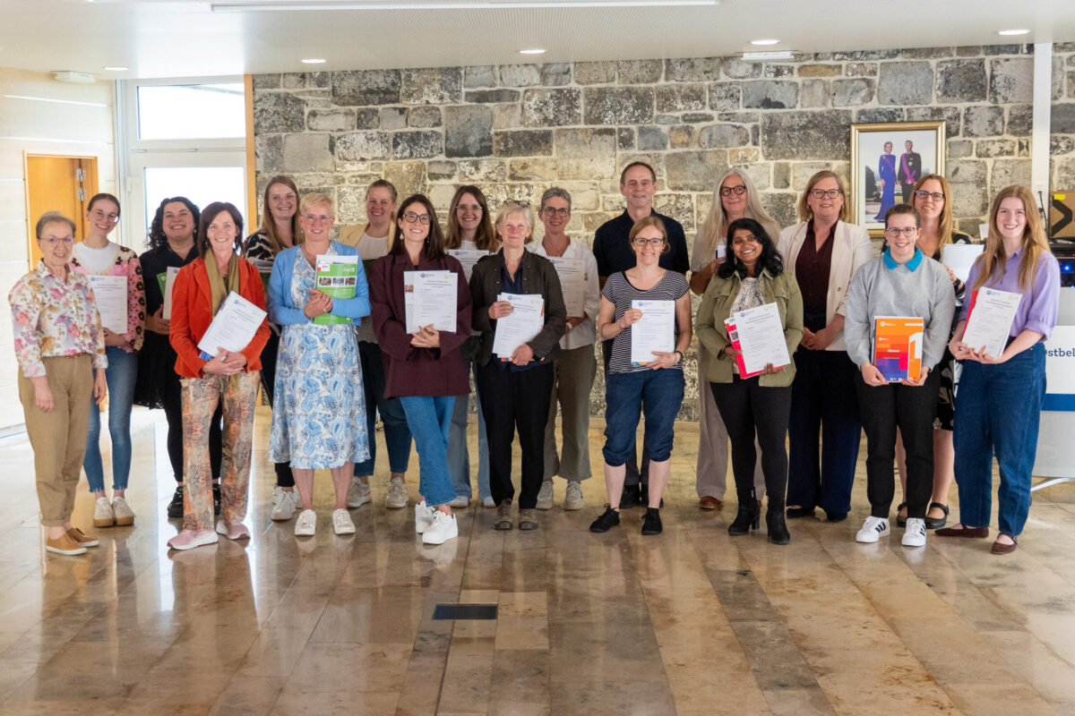 16 enseignants de l'Est de la Belgique reçoivent un certificat DaZ
