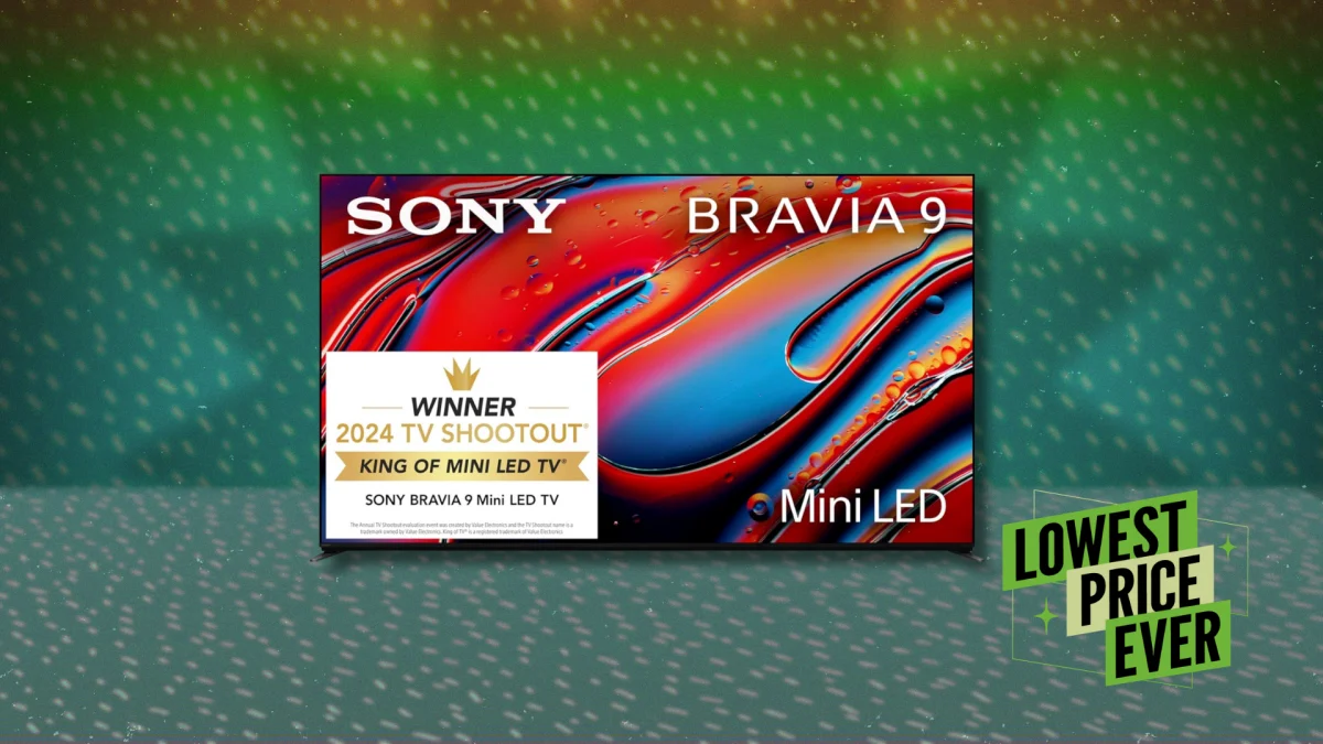 Ce téléviseur mini-LED Sony de 75 pouces est une alternative OLED plus lumineuse, et il est à 1 000 $ de réduction en ce moment