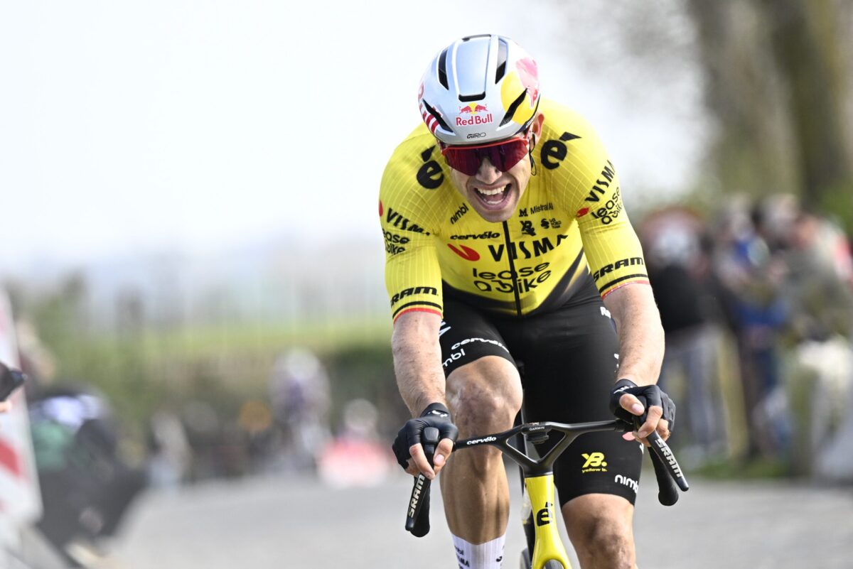 Avec une victoire d'étape, Wout van Aert se met en forme avant le championnat national, le Tour de France et le championnat du monde