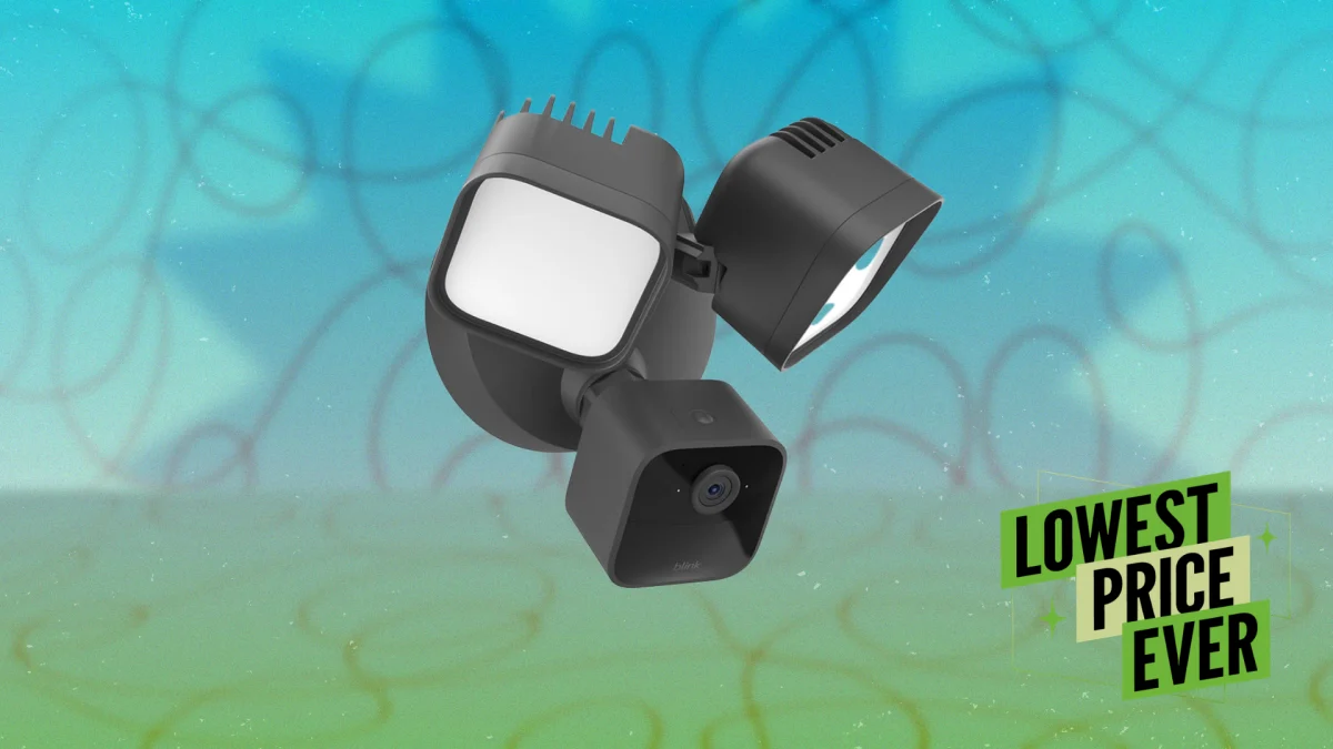 Cette caméra Blink Floodlight est à 70 % de réduction lors d'une vente anticipée Prime Day