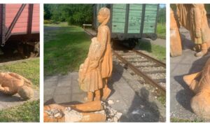 Des vandales endommagent le monument commémorant le transport des enfants juifs à Herbesthal