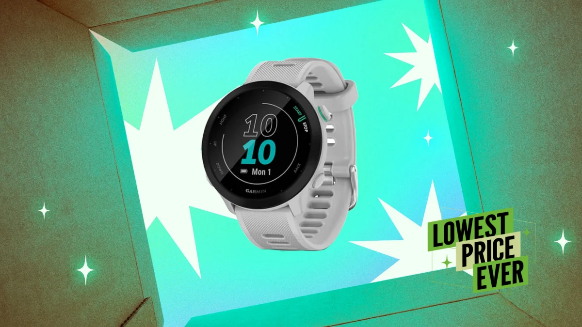 La montre de course la plus basique de Garmin est désormais moins chère que jamais