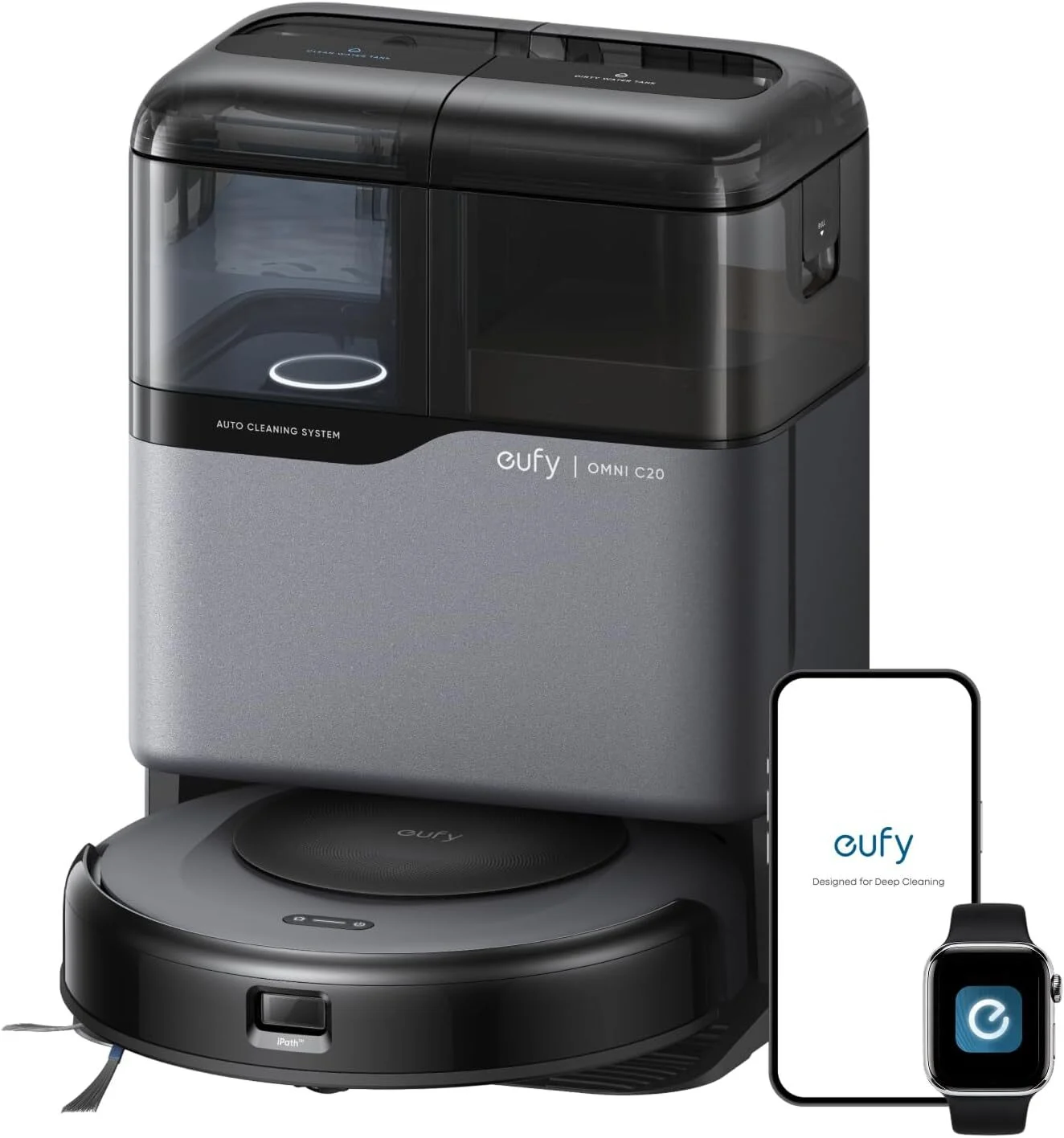 Robot aspirateur et vadrouille Eufy Omni C20