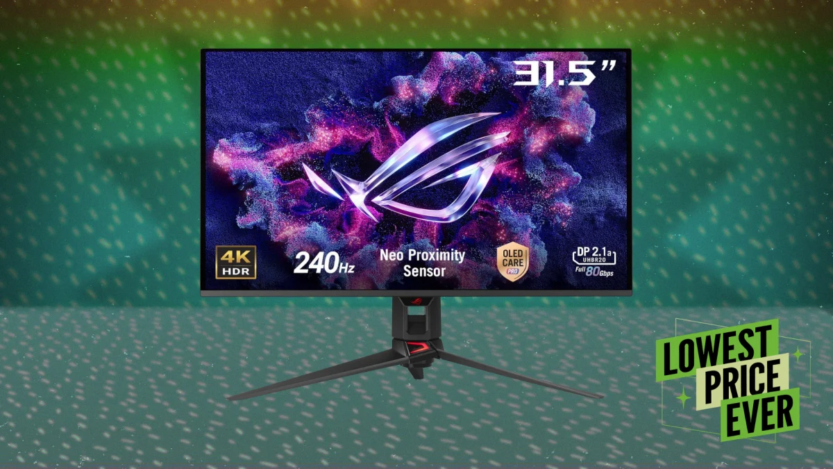 Ce moniteur de jeu OLED 4K est actuellement à 400 $ de réduction