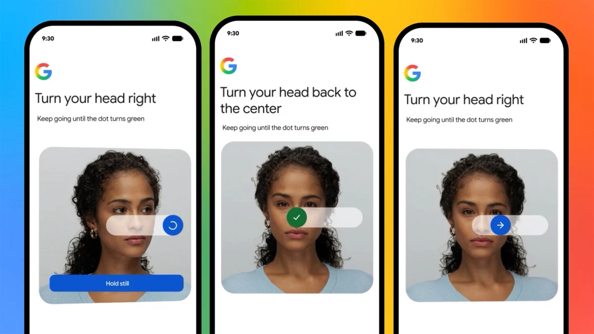 Google déploie une option vidéo-selfie si votre compte est bloqué