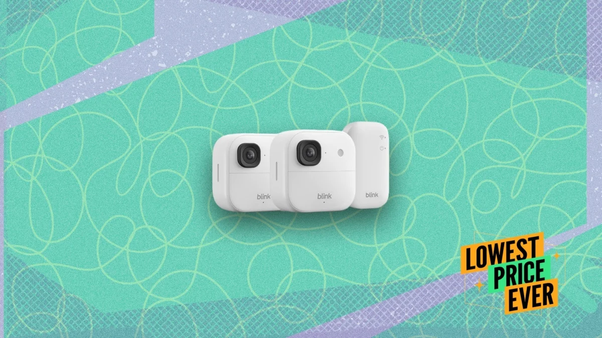 Cet ensemble de caméras Blink Outdoor 2K est à 45 % de réduction en ce moment