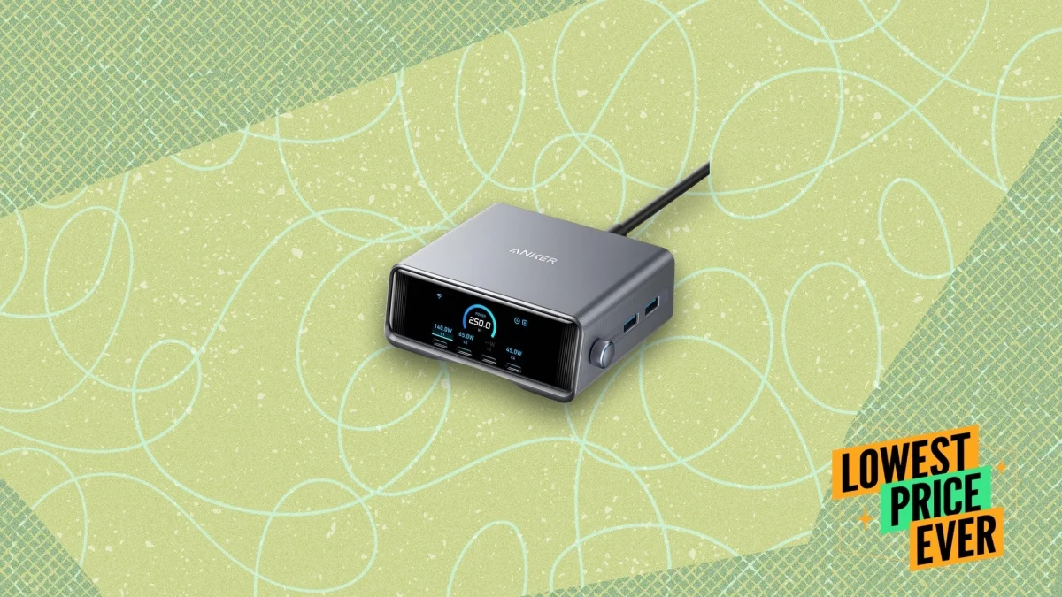 Cette station de recharge Anker de 250 W est à 37 % de réduction en ce moment