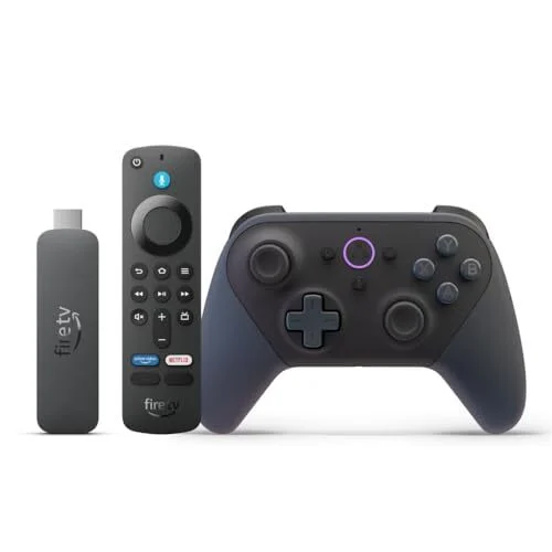 Fire TV Stick 4k Select + Contrôleur Luna | Pack de streaming de jeux