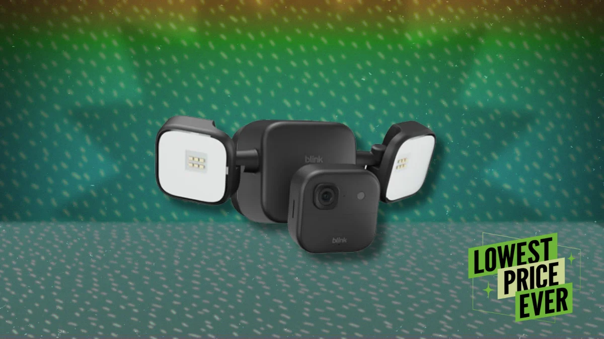 Cette caméra projecteur 2K sans fil Blink est à 40 % de réduction en ce moment