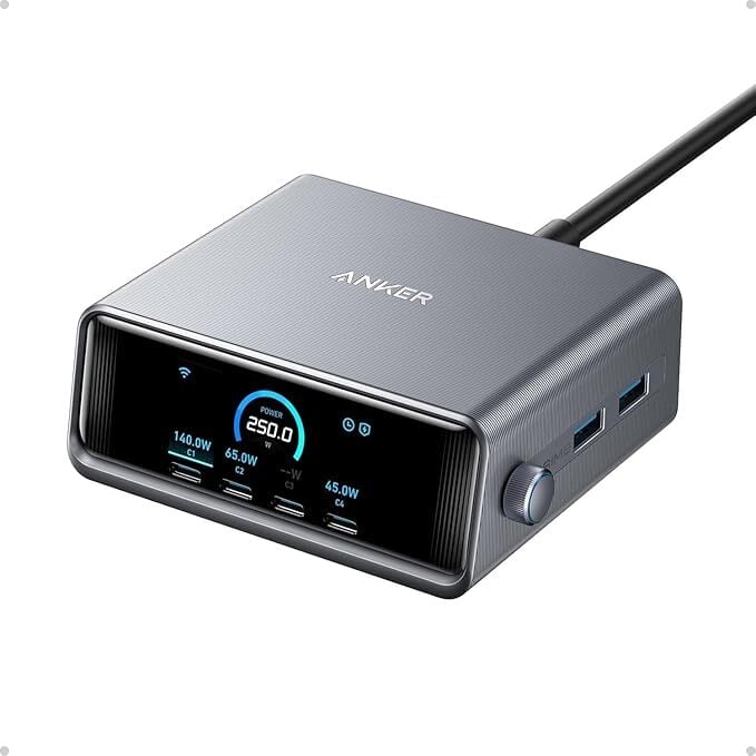 Station de recharge de bureau Anker Prime 250 W