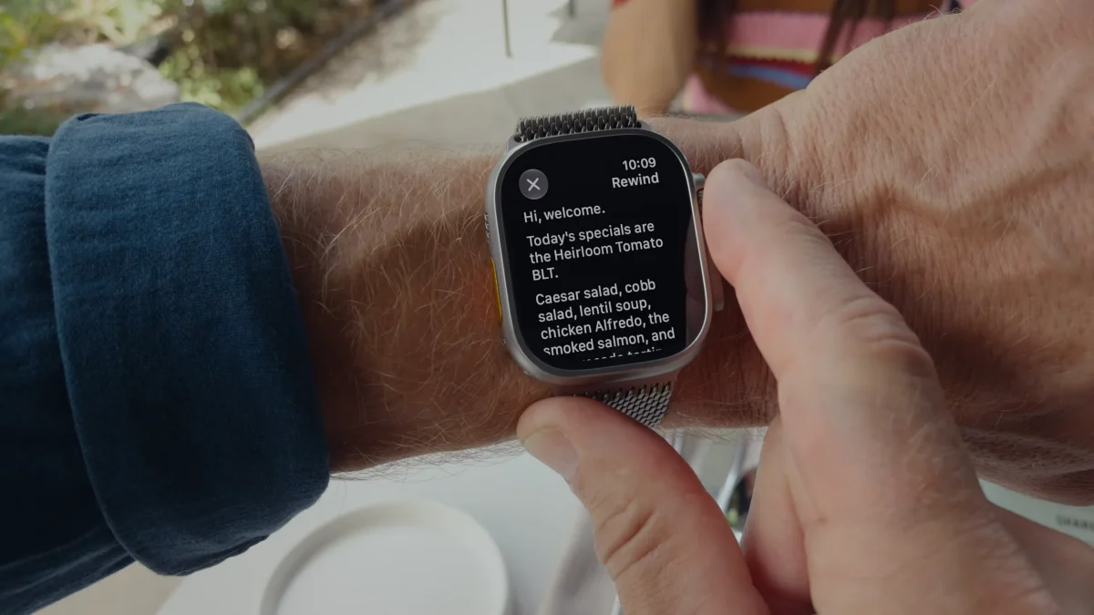 Oui, les nouvelles fonctionnalités d'intelligence audio de l'Apple Watch sont vraiment toujours à votre écoute