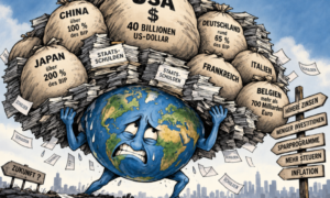 La dette nationale augmente partout dans le monde