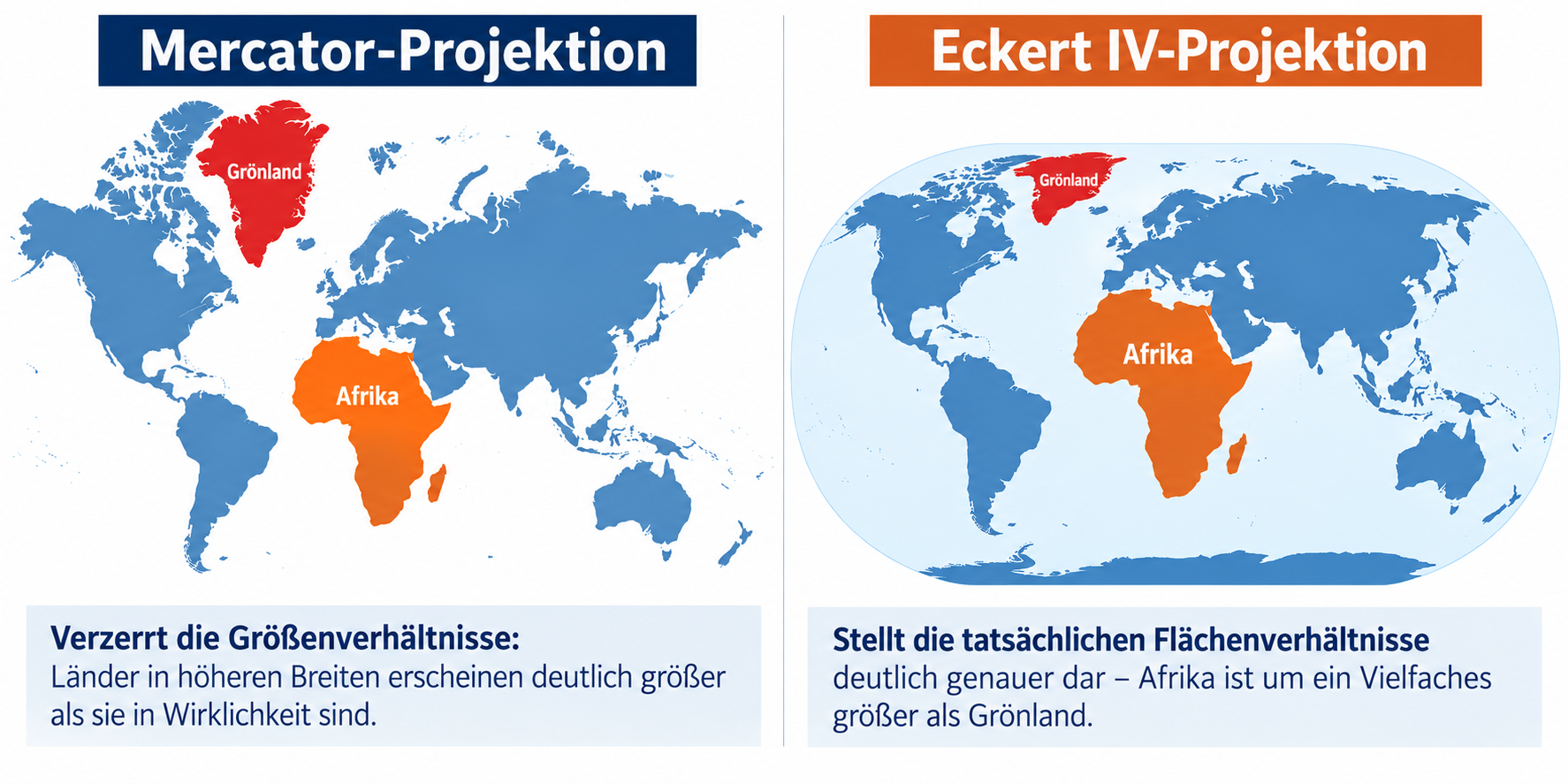 L'Assemblée générale de l'ONU vote pour une nouvelle carte du monde : l'Afrique est plusieurs fois plus grande et le Groenland est plus petit