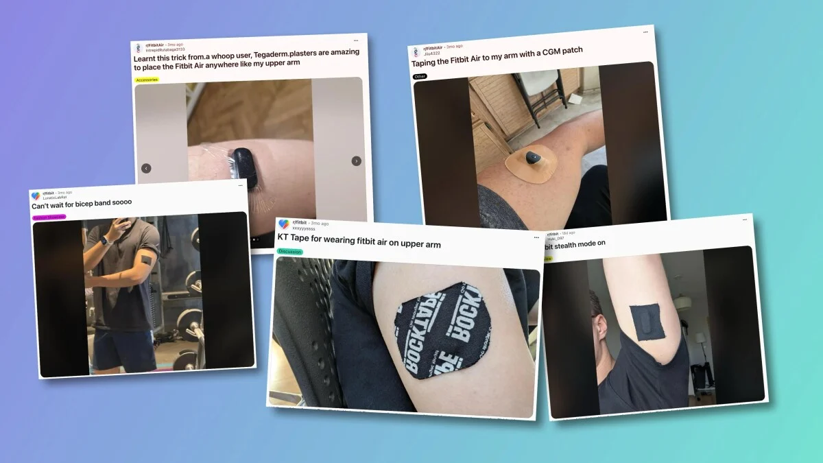 Pourquoi les gens collent des Fitbits sur leurs bras