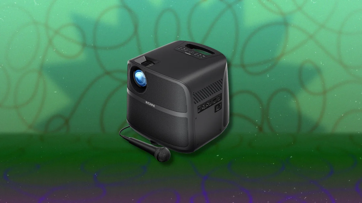 Vous pouvez obtenir ce projecteur portable avec un micro karaoké intégré en vente pour seulement 65 $ dès maintenant