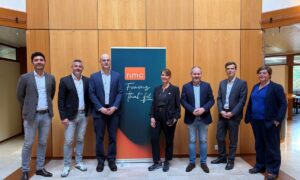 Pascal Arimont et Luc Frank visitent NMC à Eynatten