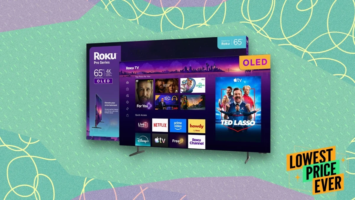 Le téléviseur OLED de la série Pro de Roku est actuellement à 400 $ de réduction